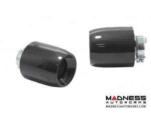 Alfa Romeo 4C Carbon Fiber Exhaust Tips Alfa Romeo 4C Carbon Fiber Exhaust Tips